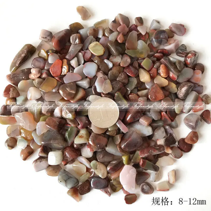 Търговия на едро с 50 г, 2 Размера на Натурална Сол Ахат Чакъл Crystal Минерален Камък на камък Скъпоценен Камък Кварцови Кристали, Естествени Камъни